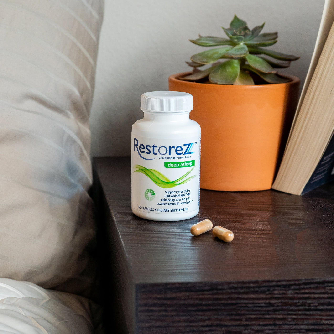 Circadian Rhythm Natural Sleep Supplements RestoreZ